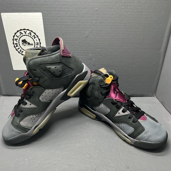 Nike Air Jordan 6 VI Retro Bordeaux 384665-063 Youth Sz 4Y Women Sz 5.5 Preowned